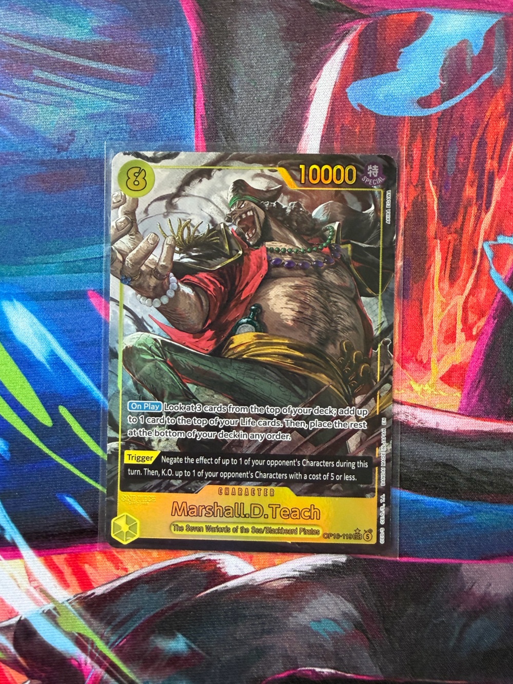OP16-119 Marshall D Teach One Piece Card